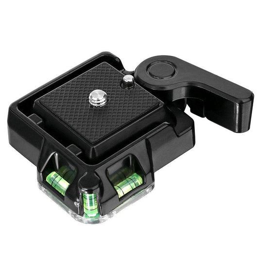 Black Compatible with Apple, PTZ tripod quick release seat