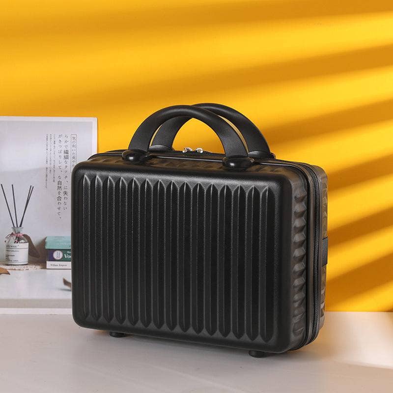 Black / 14 Inches Large Capacity Pressure-resistant Portable Pressure-resistant Suitcase